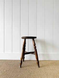 A Victorian Wooden Stool