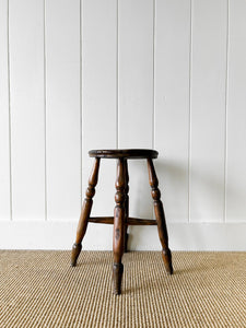 A Victorian Wooden Stool