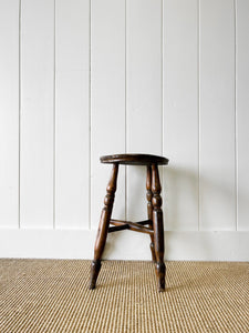 A Victorian Wooden Stool