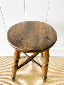 A Victorian Wooden Stool