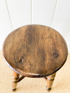 A Victorian Wooden Stool