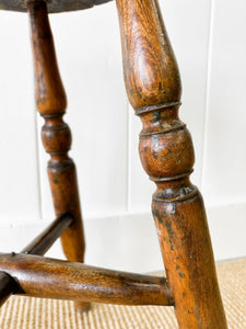 A Victorian Wooden Stool