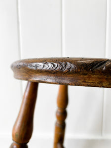 A Victorian Wooden Stool