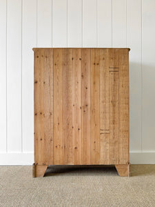 A 19th Century English Pine Glazed Bookcase