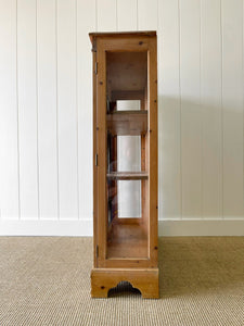 A 19th Century English Pine Glazed Bookcase