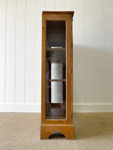 A 19th Century English Pine Glazed Bookcase