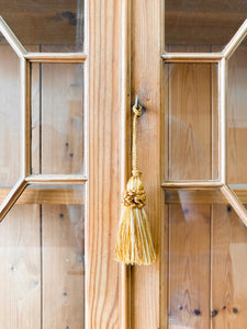 A 19th Century English Pine Glazed Bookcase