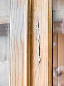 A 19th Century English Pine Glazed Bookcase