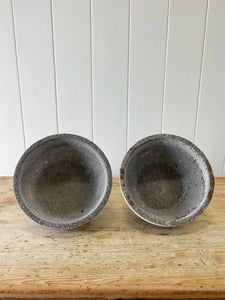 A Charming Pair of Antique Garden Urns or Bowls