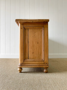 An English Country Pine Sideboard Buffet c1860