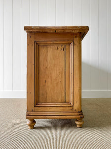 An English Country Pine Sideboard Buffet c1860