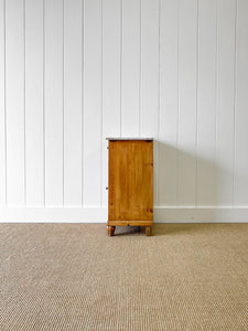 A Charming French Pine Nightstand c1890