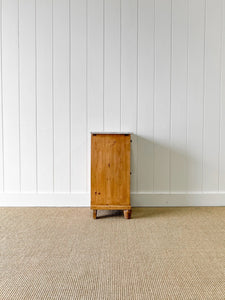 A Charming French Pine Nightstand c1890