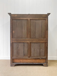 A Handsome English Oak 19th Century Cupboard