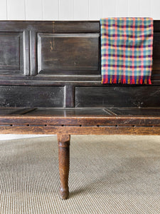 A Large 18th Century English Oak Settle