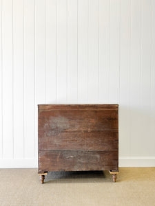 An Antique English Pine Chest of Drawers/Dresser