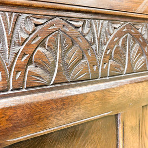 An English Oak Mule Blanket Box or Coffee Table