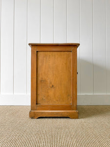 A Charming English Pine Nightstand c1890