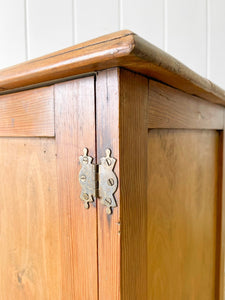 A Charming English Pine Nightstand c1890