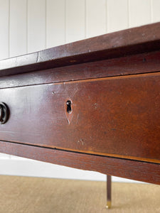 Antique English Drop Leaf Table with Drawer