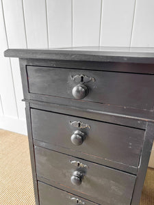 Antique English Pedestal Desk c1890