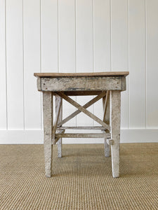 A Delightfully Rustic and Quirky Antique End Table c1890