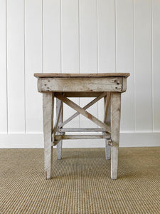 A Delightfully Rustic and Quirky Antique End Table c1890