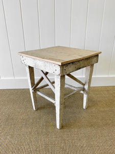 A Delightfully Rustic and Quirky Antique End Table c1890