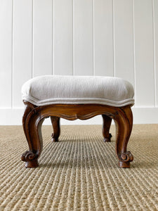 A Petite French 19th Century Dressing Stool