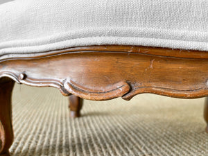 A Petite French 19th Century Dressing Stool