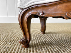 A Petite French 19th Century Dressing Stool