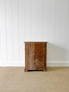 A Charming English Pine Bedside Cabinet c1890