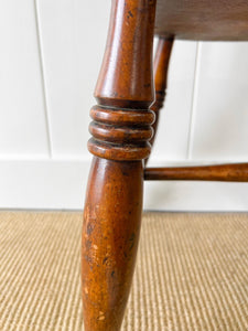 A Pair of Victorian Beech Kitchen Chairs