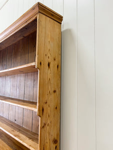 A Monumental 19th Century Welsh Pine Dresser or Cupboard