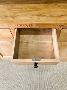 A Monumental 19th Century Welsh Pine Dresser or Cupboard