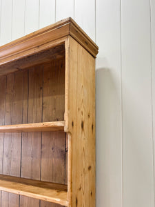 A Monumental 19th Century Welsh Pine Dresser or Cupboard