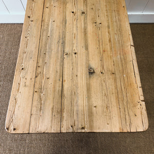 An Antique English Country Pine Coffee Table