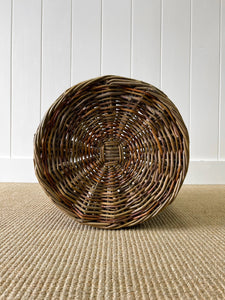 Beautiful Handmade English Log Basket