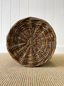 Beautiful Handmade English Log Basket