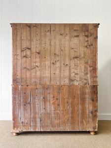 A Large 19th Century Welsh Pine Dresser or Cupboard