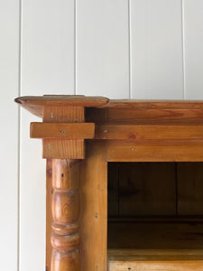 A Large 19th Century Welsh Pine Dresser or Cupboard