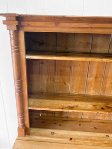 A Large 19th Century Welsh Pine Dresser or Cupboard