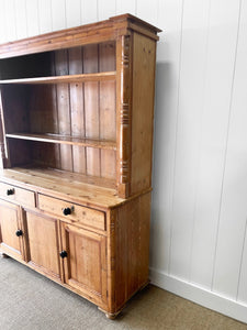 A Large 19th Century Welsh Pine Dresser or Cupboard