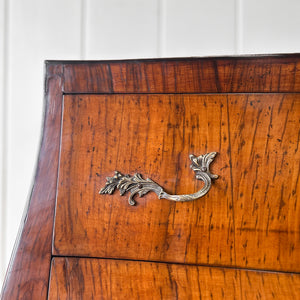 A Unique French Antique Rosewood Chest of Drawers