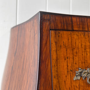 A Unique French Antique Rosewood Chest of Drawers