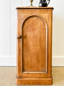 A Charming Pine Nightstand c1890