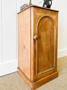 A Charming Pine Nightstand c1890