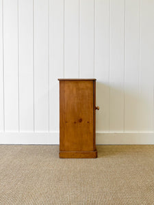 A Charming Pine Nightstand c1890