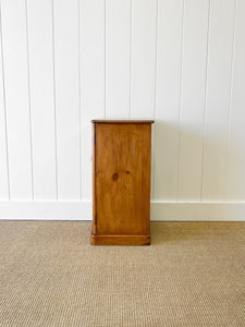 A Charming Pine Nightstand c1890