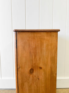 A Charming Pine Nightstand c1890